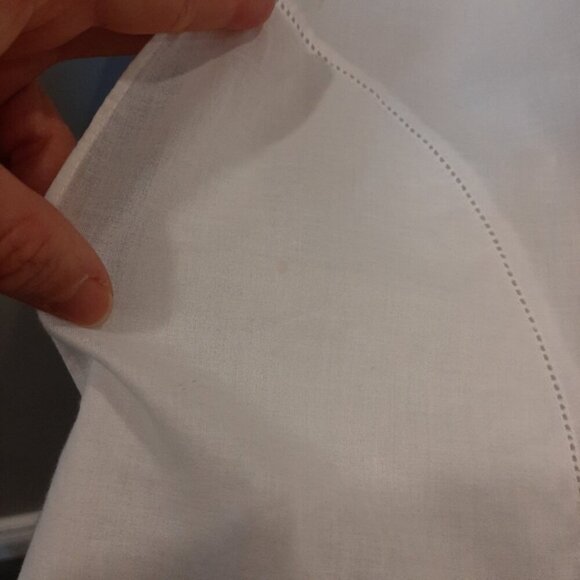 REBECCA TAYLOR Pintucked Blouse Short Sleeve Smoky Gem Embellished A-Line Top - Picture 13 of 14